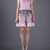 Red Valentino Floral Skirt in Black (floral) - Lyst