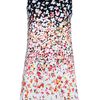 Red Valentino Sleeveless Dress in Multicolor (white) - Lyst