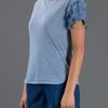 See By Chloé Short Sleeve Top in Blue (grey) - Lyst