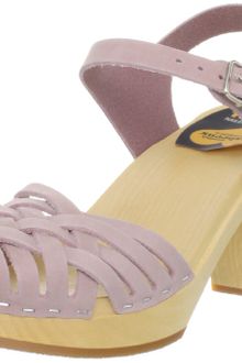Swedish Hasbeens Swedish Hasbeens Womens Braided Sky High Clog - Lyst