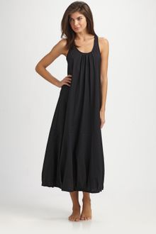 Donna Karan New York Batiste Long Gown - Lyst
