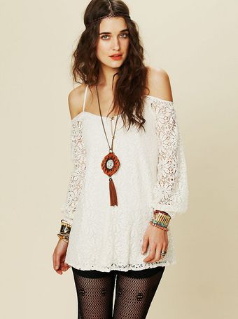  French Bowie Lace Tunic 