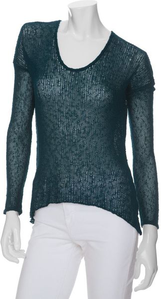  Abyss Looped Silk Sweater 