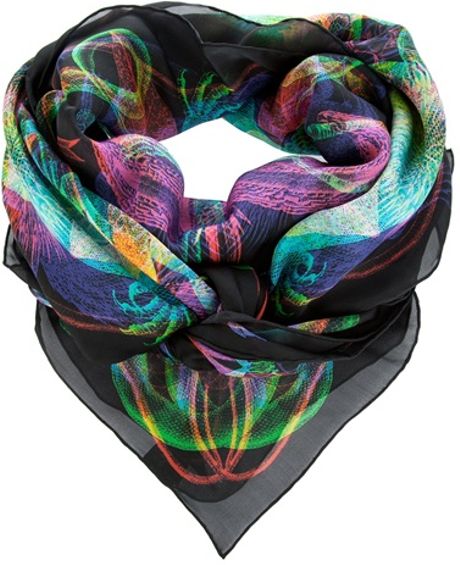 Jaguar Shoes Carnovsky Resone No1 Rgb Scarf in Multicolor (black) - Lyst
