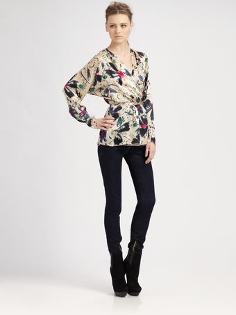  Julie Zipperdetail Skinny Jeans 