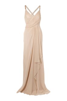 Anoushka G Paula Grecian Drape Dress - Lyst
