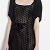 Dkny Black Silk Cashmere Shrug in Black - Lyst