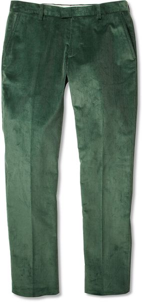  Mexico Straightleg Cottonblend Corduroy Trousers 