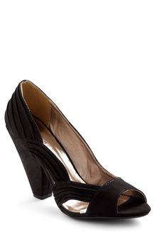 ModCloth Cascade You Look Heel in Black - Lyst