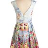 Modcloth Fantastical Flora Dress in Multicolor (sky) - Lyst