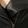 Nasty Gal Paint It Black Moto Jacket in Black - Lyst