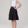 Oscar De La Renta Sleeveless Organza Dress in Black - Lyst