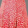 Yves Saint Laurent Vintage Lip Print Skirt Suit in Red (nude) - Lyst