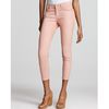 7 For All Mankind Jeans Feather Weight Stretch Twill Skinny Jeans in Peach in Pink (peach) - Lyst
