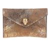 Alexander Mcqueen Card Holder in Gold - Lyst