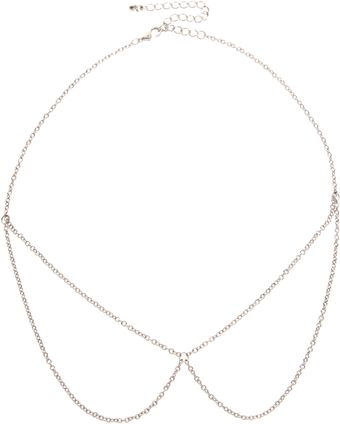  Asos Fine Chain Collar Necklace 