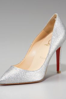 Christian Louboutin Pigalle Glitter Pump - Lyst
