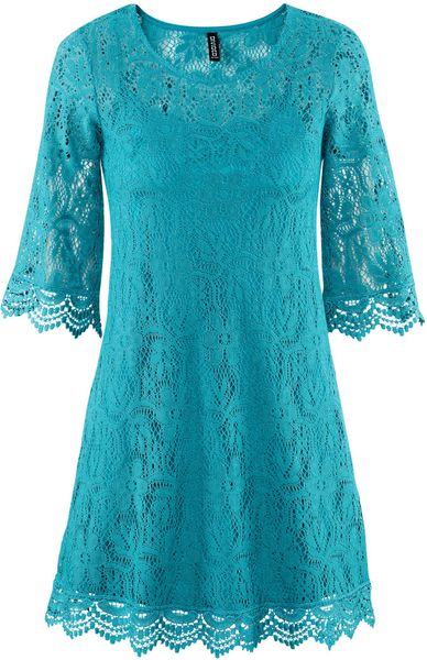 H&m Dress in Blue (turquoise) - Lyst