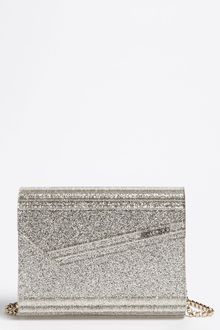 Jimmy Choo Glitter Clutch - Lyst