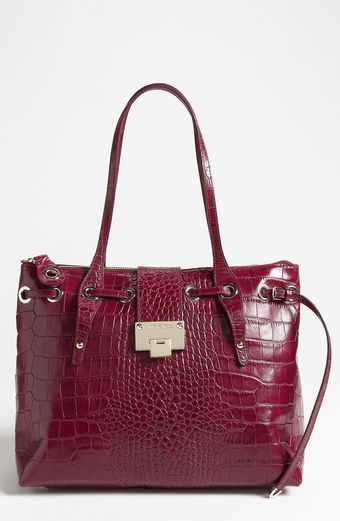  Rhea Moc Croc Croc Embossed Shopper 