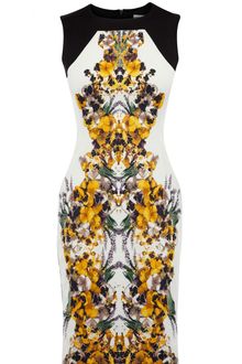 Karen Millen Mirror Pansy On Cugnasca Dress - Lyst