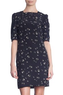 Marni People Print Short Sleeve Dress - Lyst