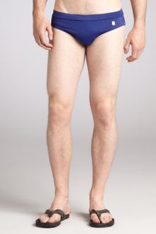 McQ by Alexander McQueen Royal Blue Nylon Blend Brief - Lyst
