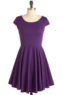 ModCloth In Good Grape Dress - Lyst