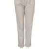 Topshop High Waisted Chinos in Gray (grey) - Lyst