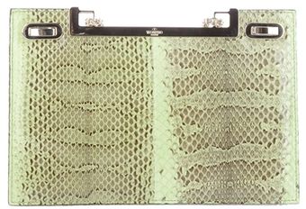 Valentino Python Skin Print Bag - Lyst