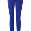 Victoria Beckham Twist Midrise Skinny Jeans in Blue (cobalt) - Lyst