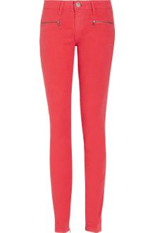 Victoria Beckham Twist Midrise Skinny Jeans - Lyst