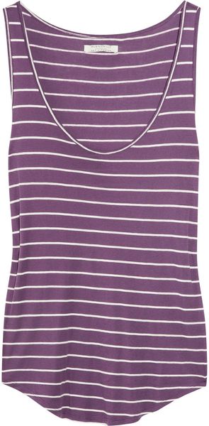 Aubin & Wills Linwood Striped Cotton Tank - Lyst