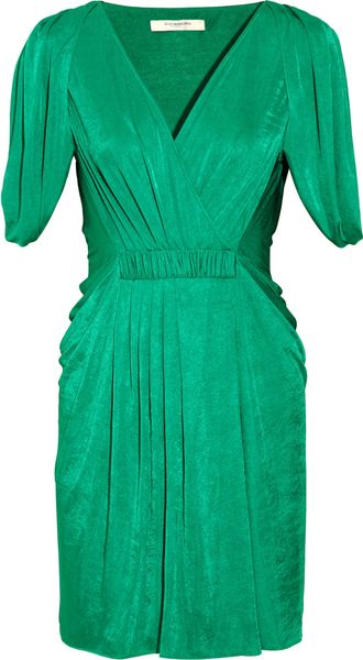 BCBGMAXAZRIA Draped Jersey Wrapeffect Dress - Lyst