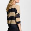 Bcbgmaxazria Drop Stitch Stripe Sweater in Blue (navy combo) - Lyst