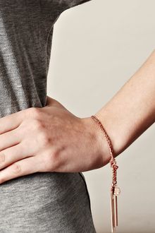 Carolina Bucci Rose Gold Plated Silver Lucky Bracelet - Lyst