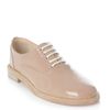 Christian Louboutin Havana Patent Leather Laceups in Beige (nude) - Lyst
