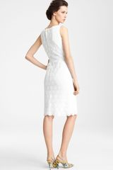 Dolce & Gabbana Boatneck Lace Dress