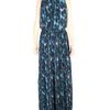 Erdem Washed Crepe Pleated Dress in Blue - Lyst