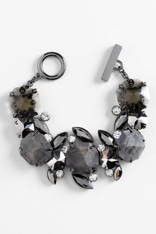 Givenchy Wood Crystal Line Bracelet - Lyst