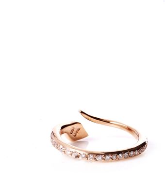 Ileana Makri Diamond Ruby Gold Snake Ring - Lyst