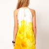 Mango Mango Dip Dye Dress in Yellow - Lyst