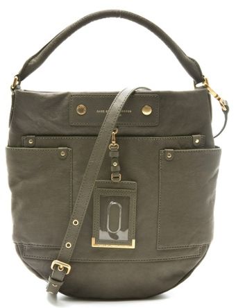  Preppy Leather Hobo 