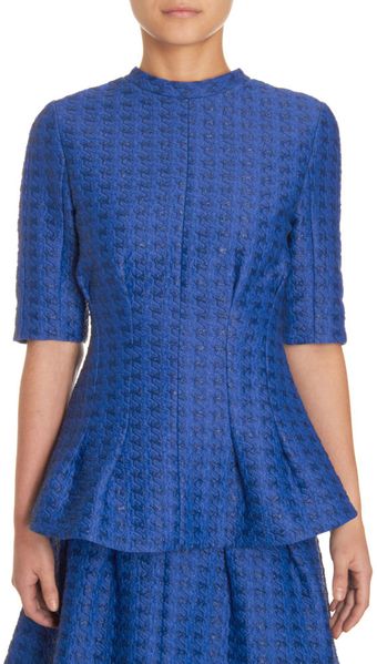 Marni Fitted Brocade Top - Lyst