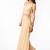 Nasty Gal Siobhan Maxi Dress in Beige (nude) - Lyst