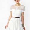 Nasty Gal Light Wave Dress in White - Lyst