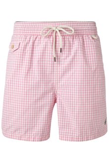Polo Ralph Lauren Gingham Swim Short - Lyst