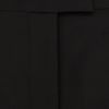 Stella Mccartney Cuffed Wide Leg Trousers in Black - Lyst