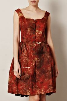 Vivienne Westwood Anglomania Prosperity Print Pannier Dress - Lyst