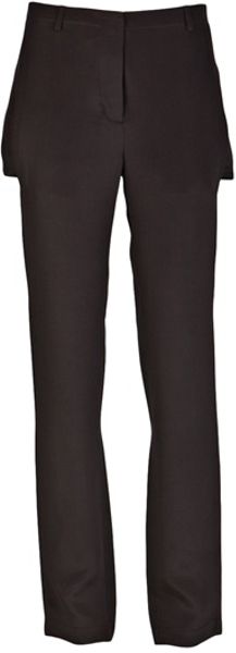 3.1 Phillip Lim Slim Leg Trouser in Black (asphalt) - Lyst